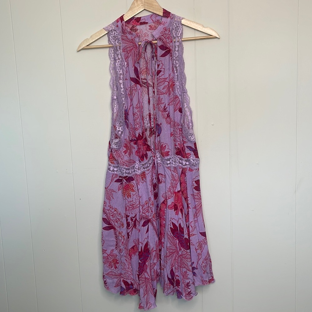 Free People She Moves Chemise Mini Dress Size Xs View 3